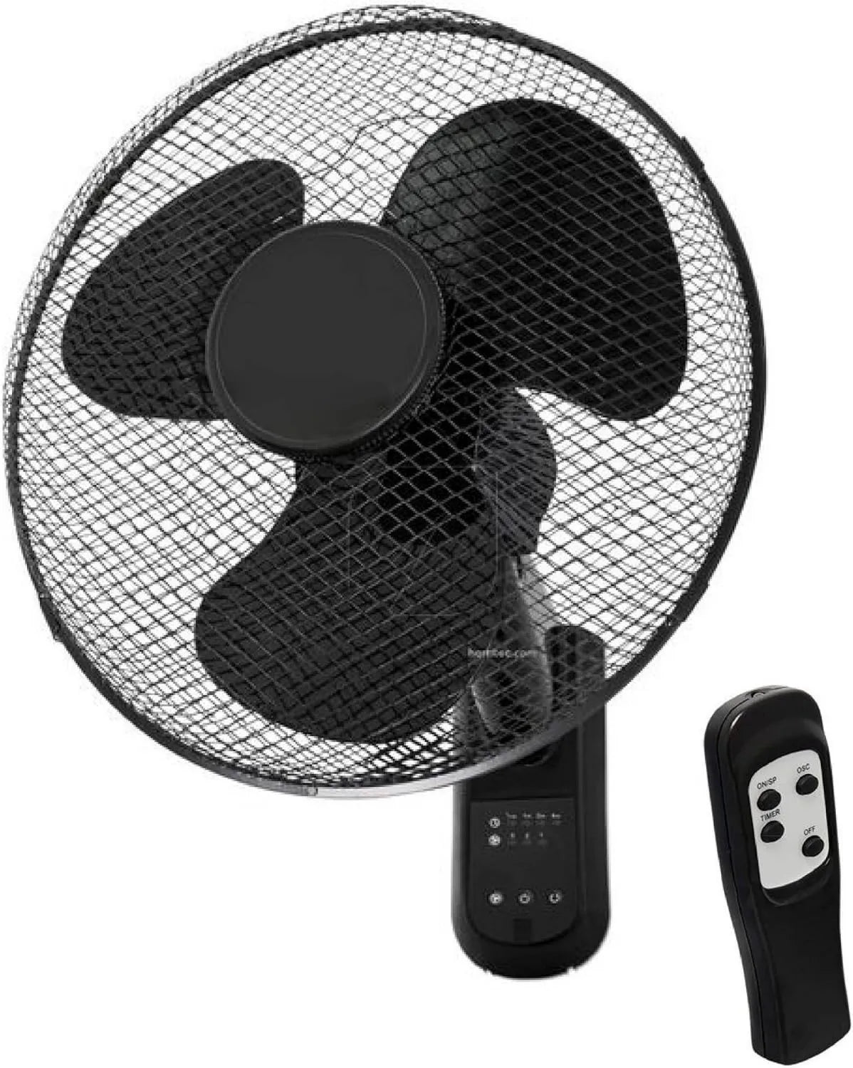 GROWMANIA.ES, Wentylator, 45 W, zegar, 3 prędkości, tłumik, głowica oscylacyjna o 90 °