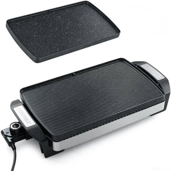 COSTWAY, Plancha, 1500 W, grill, termostat, kemping, funkcja ogrzewania