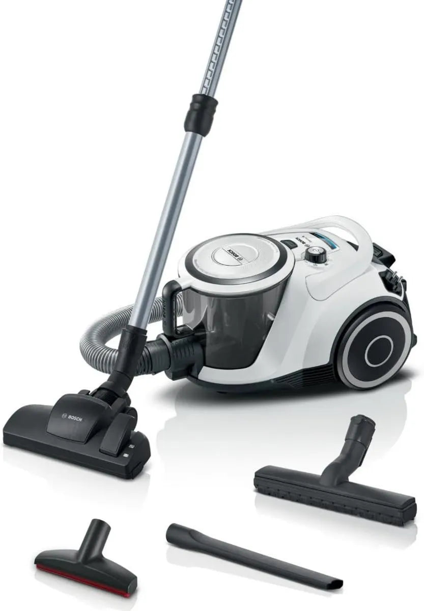 Bosch BGC41XALL odkurzacz, 700 W, Odkurzacz bezworkowy seria 6, odkurzacz podłogowy, filtr higieniczny, dysza do tapicerki XXL, wysoka moc ssania