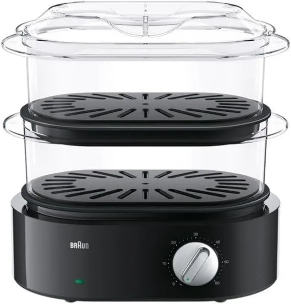Braun, X 31 FS5100BK kuchenka, para, czarny, FS5100BK kuchenka elektryczny para czarny Gloss 33 X 31 X 19.5