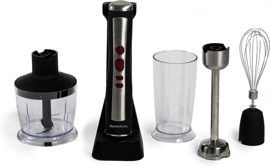 Melchioni blender ręczny, Mikser, ZOE Model, blender elektryczny, 600 ml, bezprzewodowy, Family