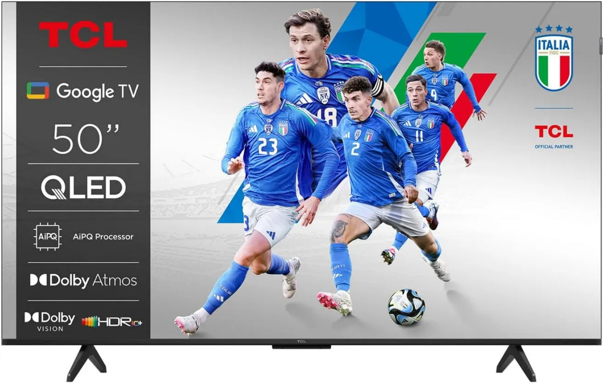 TCL telewizor, Google 50P79K Smart TV, 126 cm, TV, 4K UHD, QLED, 4K QLED TV 50P79K 126 cm Google TV
