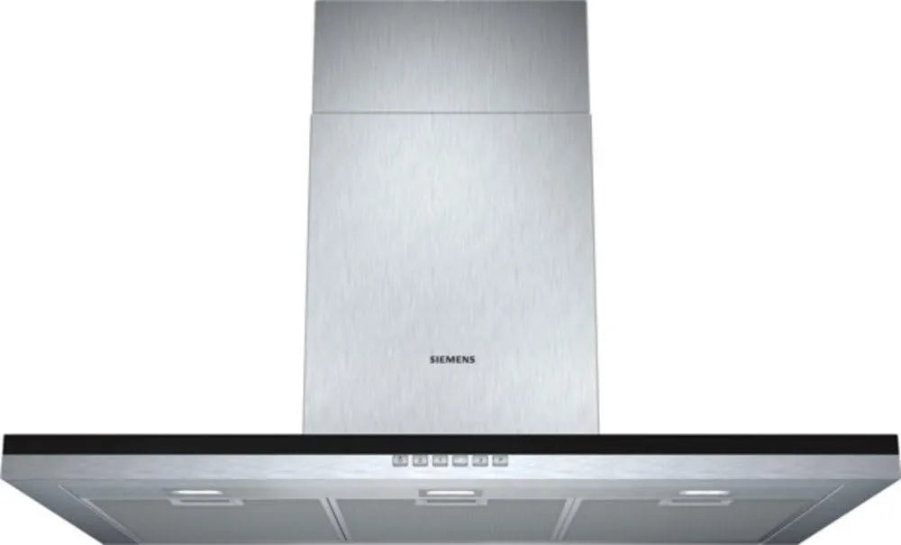 SIEMENS okap kuchenny, iQ300 LC97BB532, 90 cm, montaż ścienny, stal nierdzewna
