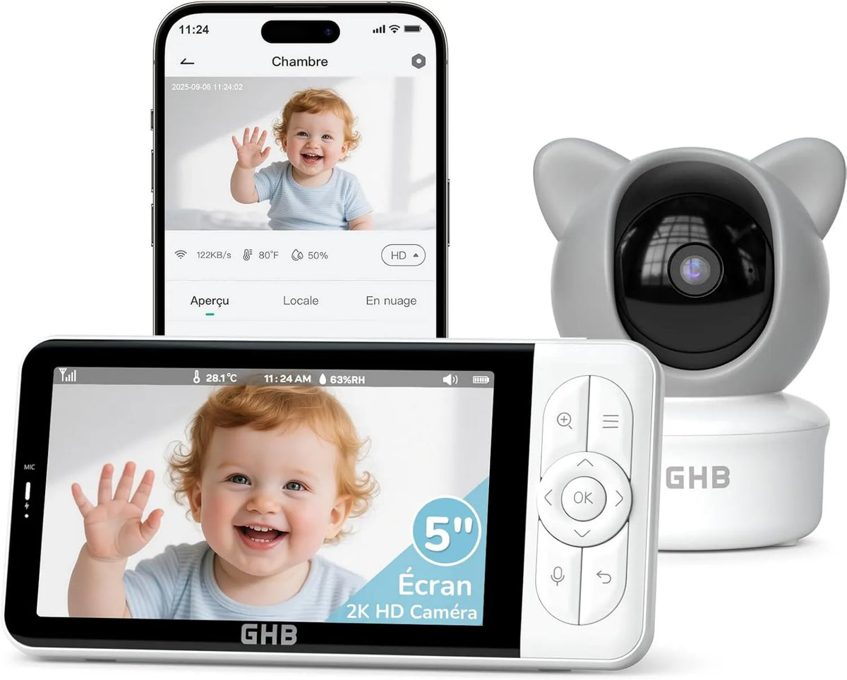 GHB, Babyphone, Monitor wideo dla dzieci, App