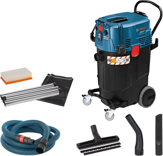 Bosch odkurzacz, 35 mm, 0,35 m, Professional: odkurzacz do pracy na sucho i mokro GAS 55 M AFC, zestaw dysz do podłóg