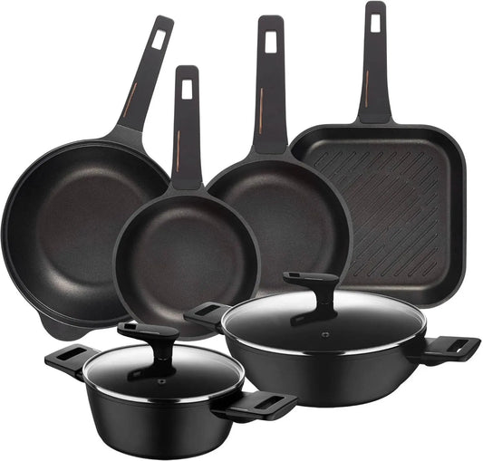 Bergner, Piec do grillowania, 28x28 cm, Ø 28 cm, naczynia, 24 cm