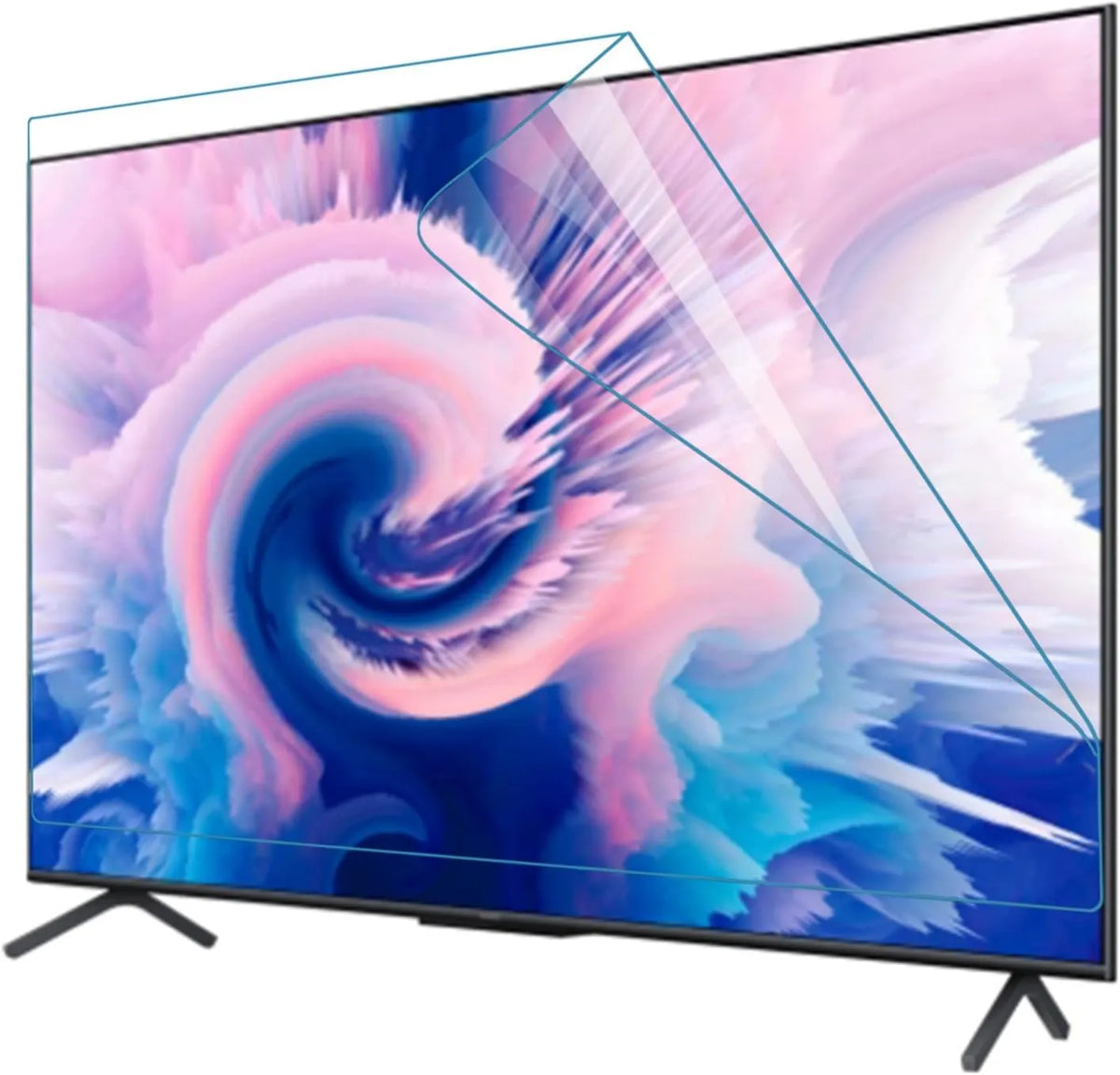 HAMIMI, Inteligentna telewizja Matte- 48in, 40 cali, 1062 × 597, TV, Filtr filmowy niebieski światło anty- jasność, anty- jasność i bez byków, łagodzenie Matte-48in