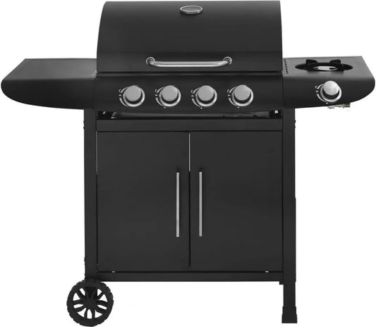 Grill gazowy, 14,5 kW, 5 palników, funkcja grilla, Grill gazowy 'Feria 5', 5 palników w tym 1 boczny