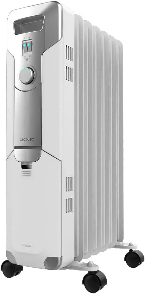 Cecotec grzejnik elektryczny, 1500 W, koła wyporowe, 3 poziomów, 15 m²