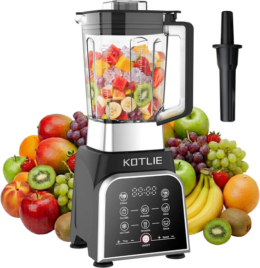 KOTLIE blender kielichowy, Mikser, 2 l, 2000 W, aparatura do smoothie z miską 2 l