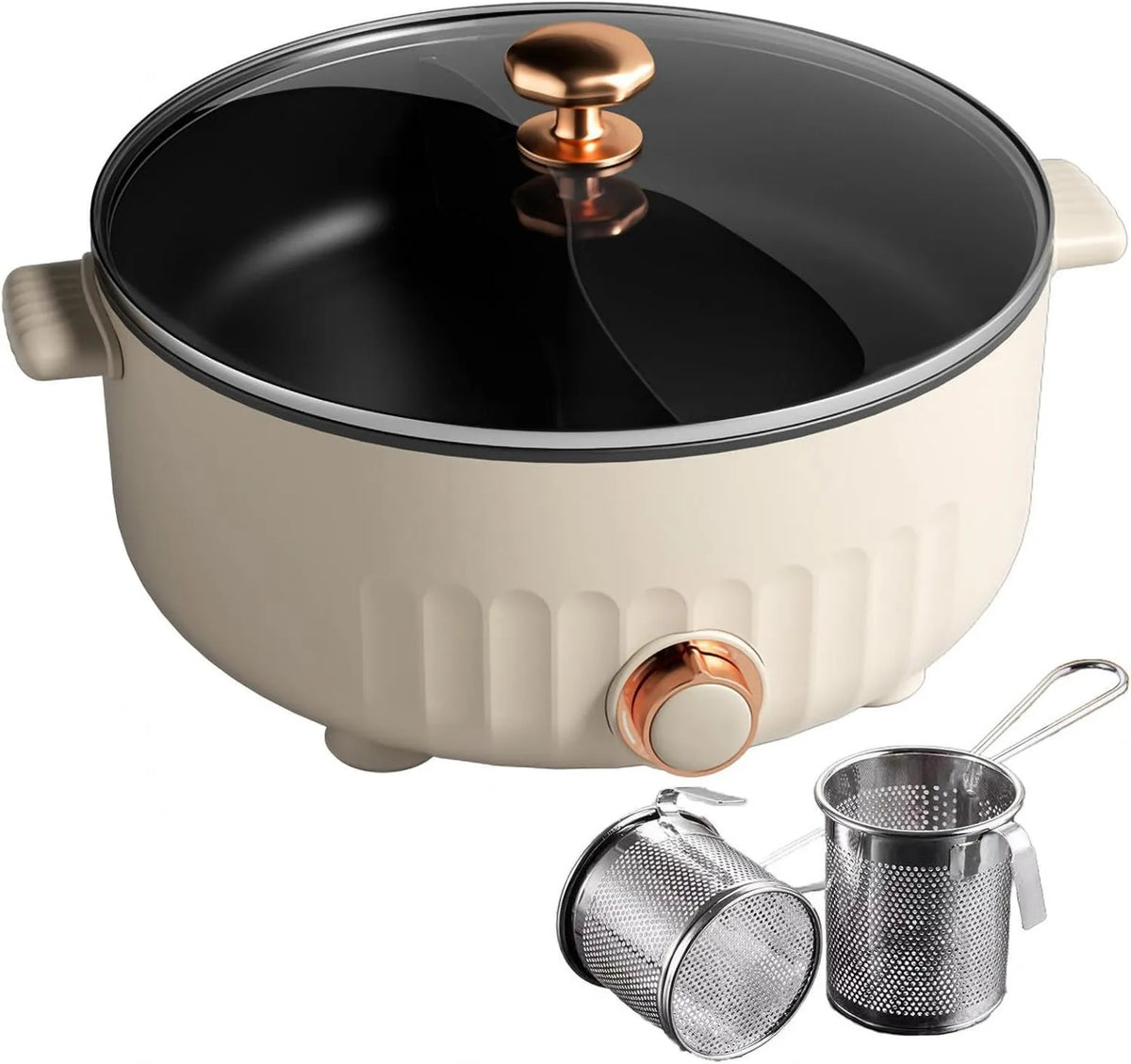 ARTSIM, Fondue, 30 cm, 6 l, IP65, biały
