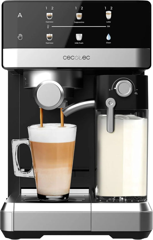 Cecotec, Akcesoria do urządzeń, 1.8 l, 1350 W, dotyk, duży zbiornik, 20 Barów