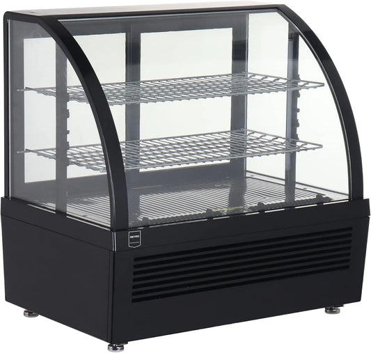 METRO Professional, Szkło chłodnicze GCV1100, 70, 5 x 47, 2 x 68, 7 cm, 100 l, 195 W, restauracja, czarna, na kawy, restauracje, piekarnie, METRO profesjonalny