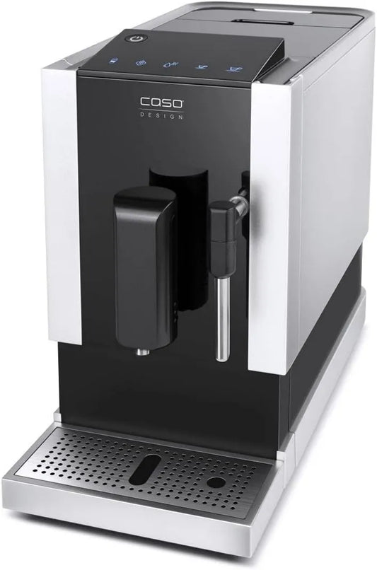 Ekspres ciśnieniowy, 160 g, 1,2 l, 160 mm, praca automatyczna, CASO Café Crema One, designerski w pełni automatyczny ekspres do kawy