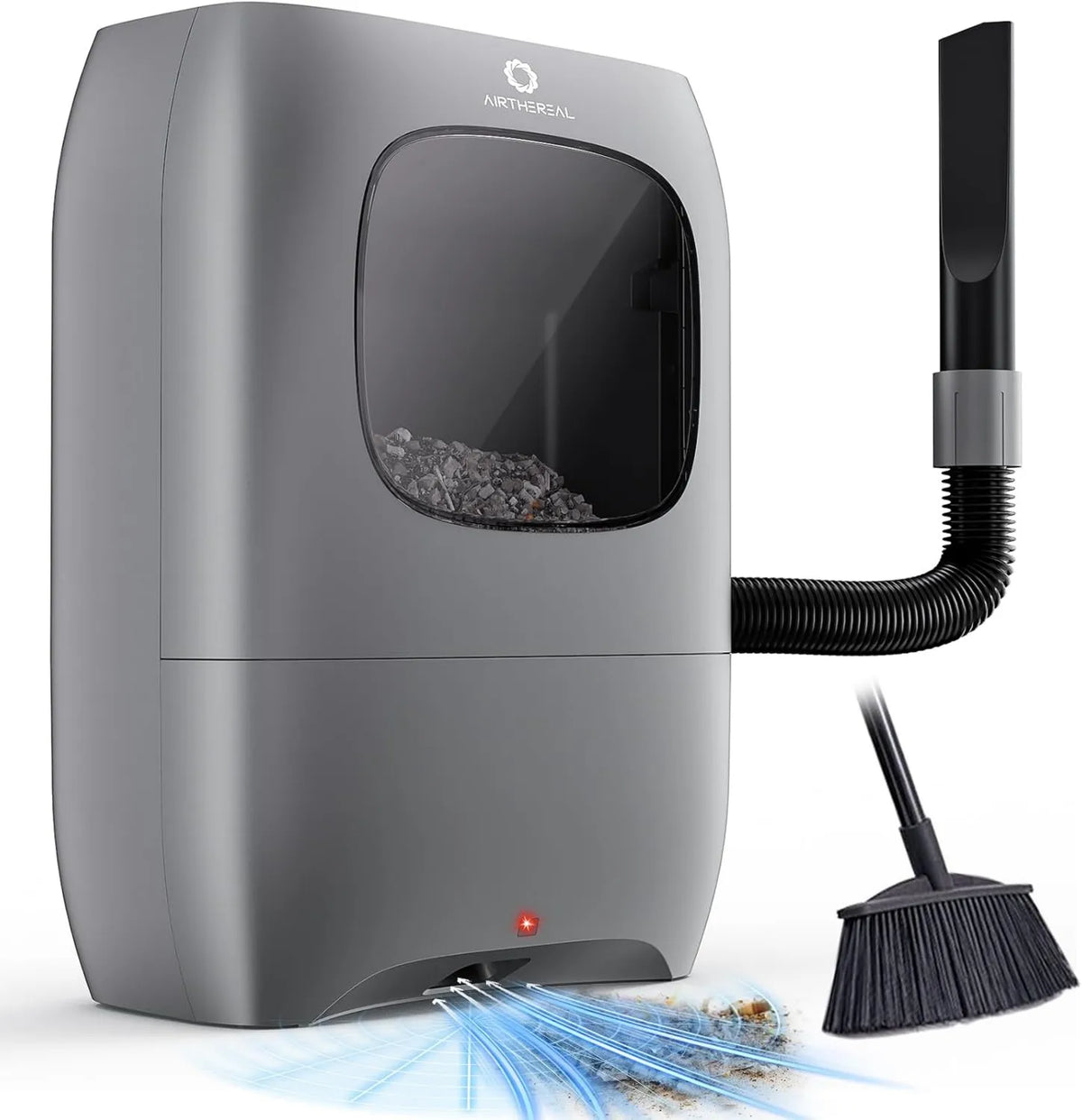 AIRTHEREAL odkurzacz tradycyjny, Odkurzacz, 7 l, 1500 W, H13, szary, 20000Pa, Bac 7 l