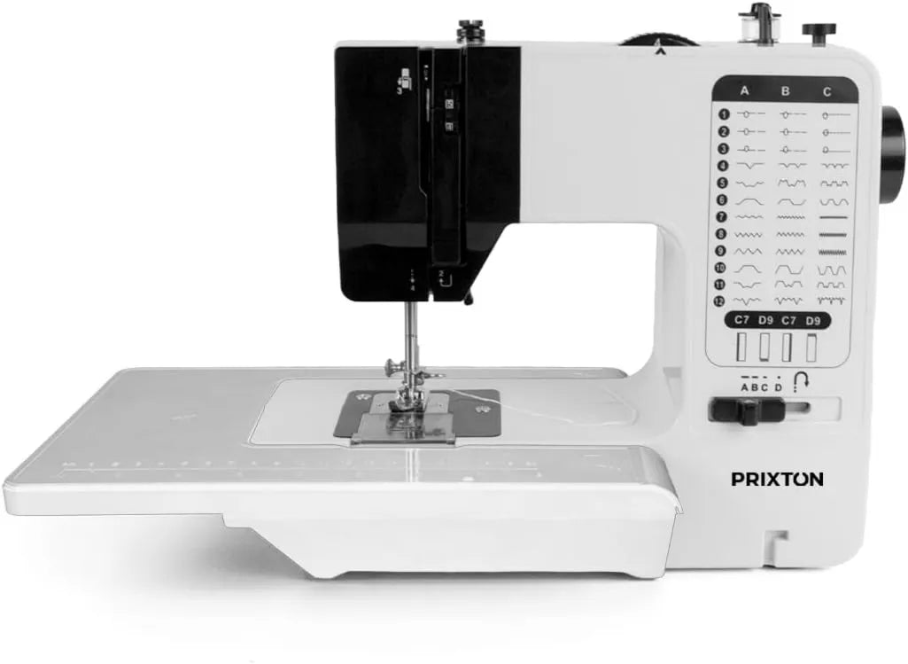 Prixton elektroniczna maszyna do szycia, Maszyna do szycia P125 z 38 Punktami Kuty, 2 Speedy