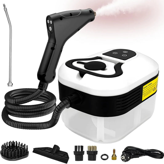 AWKAQUN myjka parowa, Kärcher Elektryczny grzejnik, 2500 W, przenośny, duży zbiornik, para, 1200 ml Zbiornik, 6 prędkości, 3.5 Bar