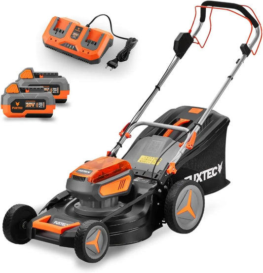 Fuxtec, FX- E2RM46 4Ah Ładowarka, 46 cm, 50 l, 40 V, 75 mm, bezprzewodowy, FX-E2RM46