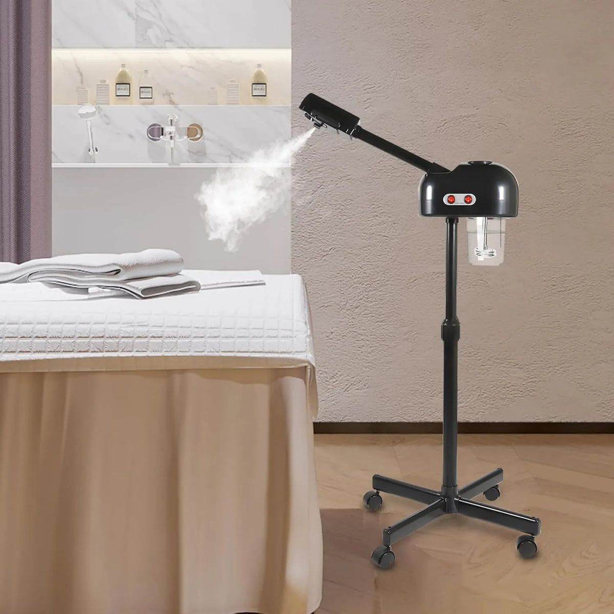 DSYOGX, W 220 aparatura, 650 W, 220 V, dekoracja salonu, para, czarny, na twarz