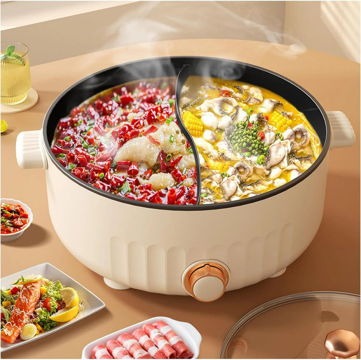 ARTSIM, Fondue, IP65, biały, dla związków rodzinnych