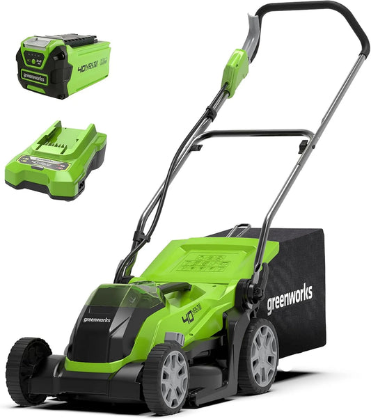Greenworks, Ans- G40LM35K2 Bateria, Ładowarka, 35 cm, 50 l, 40 V, 500 m, bezprzewodowy, do 500 m² Ans-G40LM35K2