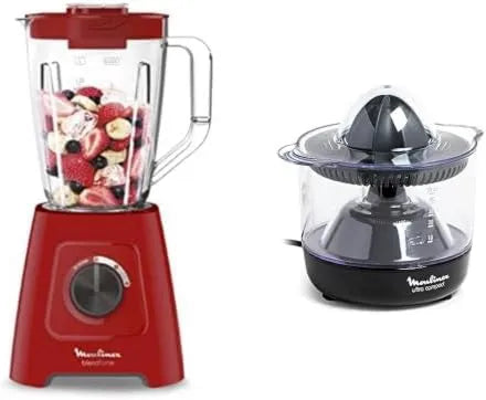 Moulinex blender kielichowy, PC120870 Blender, 0, 45 l, 600 W, czarny, 2 prędkości + Puls i Elektryczna Agrancja Press- Agrancja, Pojemność 0