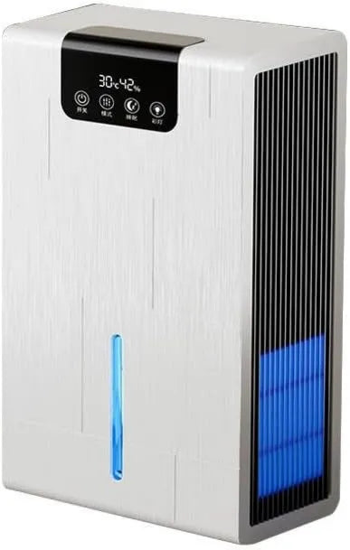 SMZhomeone osuszacz powietrza, Osuszacz, 2, 5 l, 1 l / dzień osuszacz, duży zbiornik, wyświetlacz elektryczny 2500 ml, wyświetlacz LED, ekstrakcja 1 l / dzień 1 l/Jour