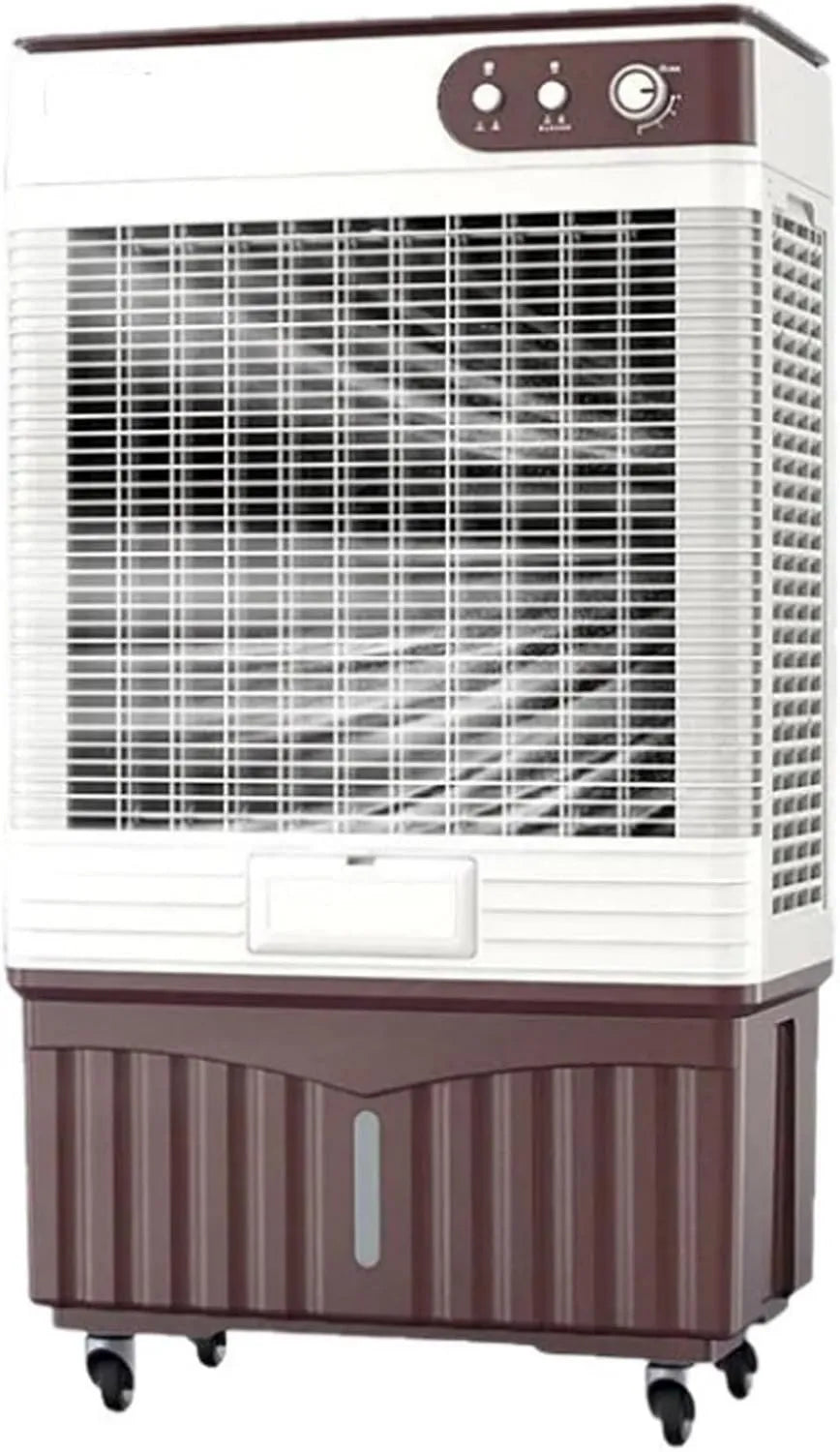 WTJDCCY klimatyzator przenośny, 60 l, przemysłowe, 3 prędkości wentylacyjne, duży zbiornik