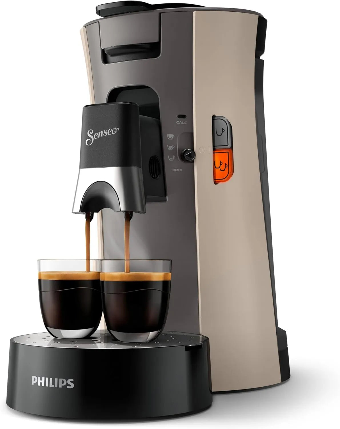Philips CSA240/31 ekspres do kawy, 0.1 L, 100 ml, 80 ml, Domestic Appliances Senseo Ekspres Do Kawy Na Kapsułki, Szary/Beżowy