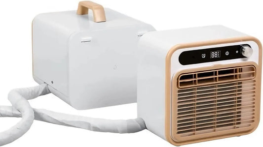 Generic, Model 130m3, 12000 BTU przenośny Split AC, Pilot WiFi, Projektowanie światła do kempingu na zewnątrz i użytku wewnątrz pomieszczeń, Caravan