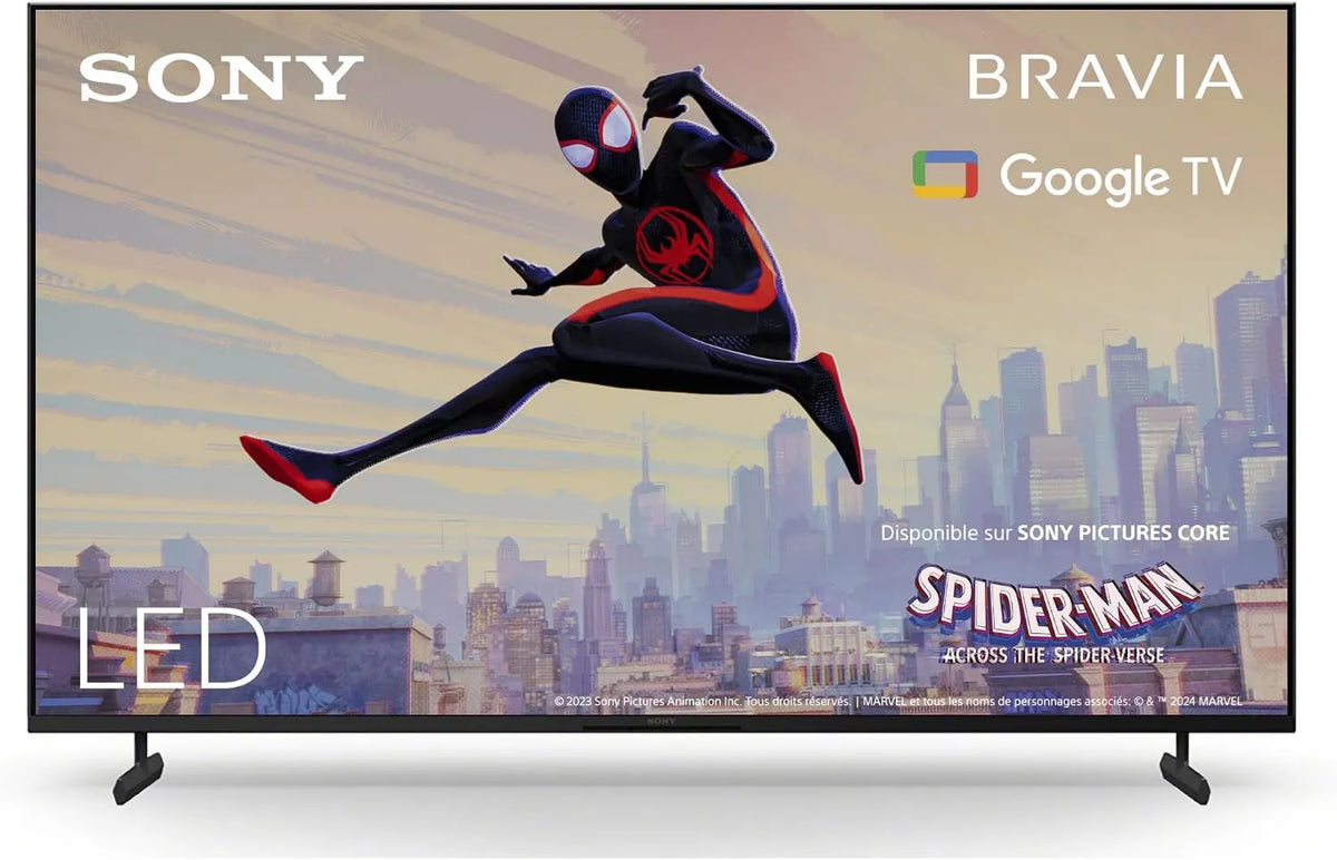 Sony telewizor, Google KD- 65X80 L Smart TV, Energy Class E, TV, 4K UHD, HDR, ECO Pack, BRAVIA Core, TV Bravia - KD- 65X80 L: 4K Ultra HD TV KD-65X80 L