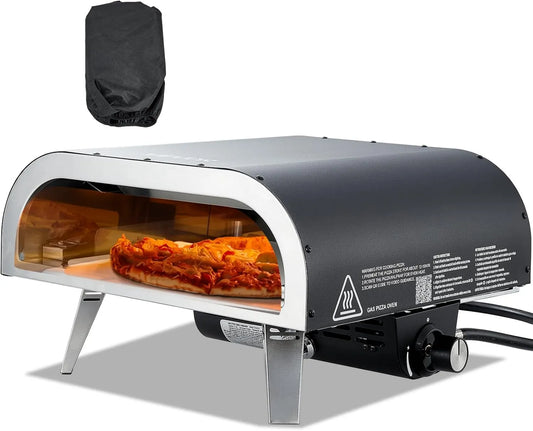 VEVOR, Elektryczny piekarnik do pizzy, 30, 5 cm, przenośny, plener, kemping, czarny