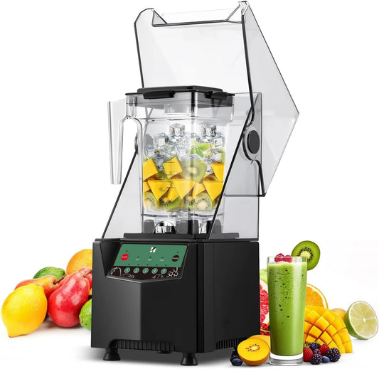 Huanyu blender kielichowy, Mikser, 2 l, 1000 W, profesjonalny, cichy