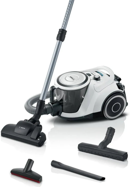 Bosch BGC41XALL odkurzacz, 700 W, Odkurzacz bezworkowy seria 6, odkurzacz podłogowy, filtr higieniczny, dysza do tapicerki XXL, wysoka moc ssania
