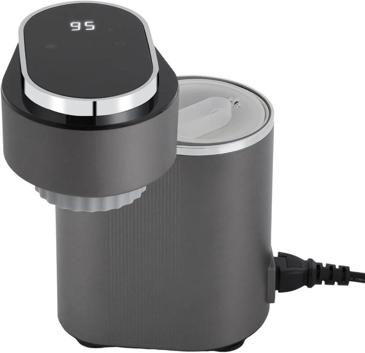 Rogowsen, Ekspresowa maszyna, 600 W, regulowana temperatura od 85 do 95°C, przenośny, duży zbiornik, kemping, 150 ml zbiornik wody