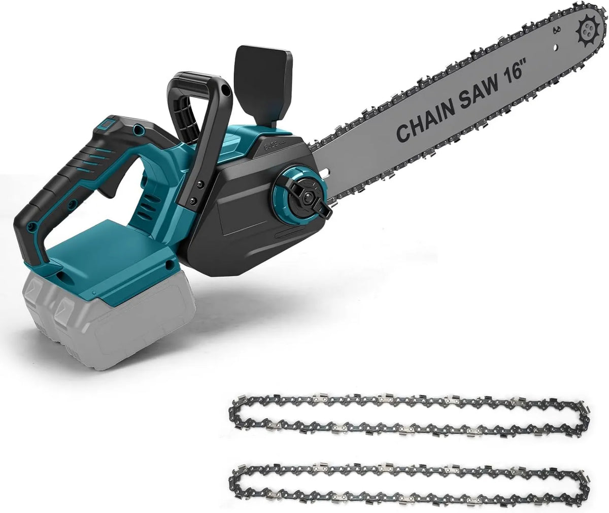 Makita pilarka łańcuchowa, 1600 W, 16 cali, 40 cm, silnik bezszczotkowy, zasilanie akumulatorowe, praca automatyczna