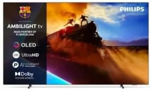 Philips 48OLED760 P5 telewizor Smart TV, Ambilight 4K OLED Smart TV, 48-calowy wyświetlacz z silnikiem AI Perfect Picture Engine Ultra HD