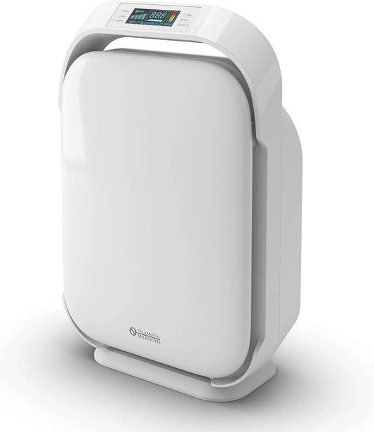 Olimpia Splendid oczyszczacz powietrza, Hepa14, Wi-Fi, wbudowany Wi-Fi i kontroli głosu, Ionizer i lampy antytermiczne UV