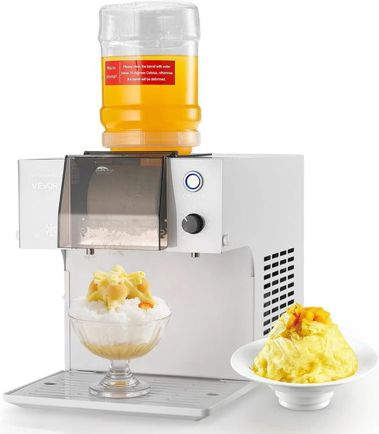 VEVOR, kg / 24 kostkarka do lodu, ekspres do kawy, 1, 8 l, 40 kg, duży zbiornik, stal nierdzewna, do piekarni Desert kg/24