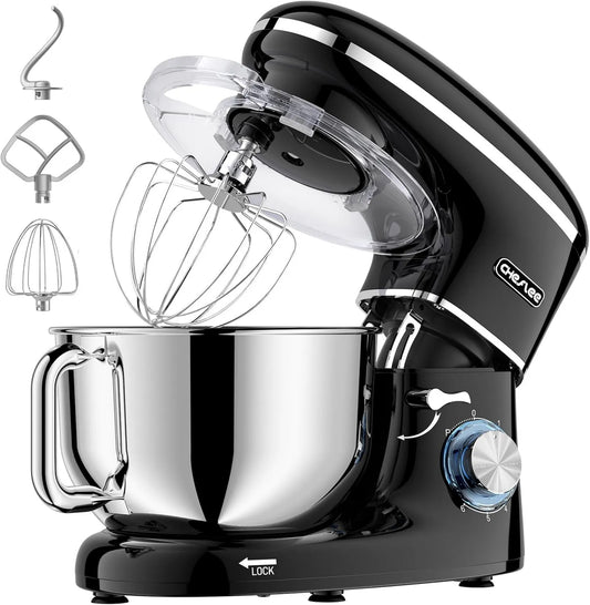CHeflee robot kuchenny, 6.2 l, 2000 W, Stal nierdzewna, Fontanna i Krocze 6 prędkości