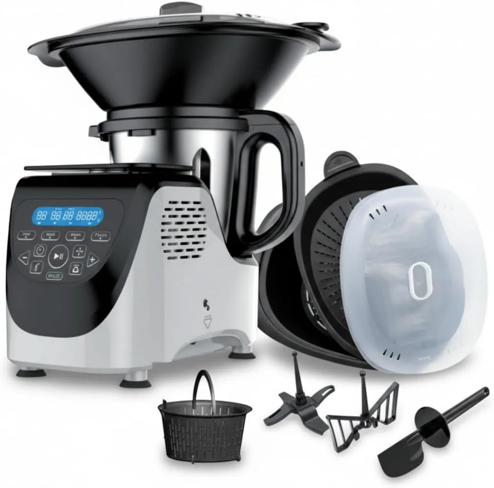 BEST DIRECT robot kuchenny, 3 l, 1000 W, dotyk, 3500 obr. / min, LED ekran dotykowy, 10 prędkości