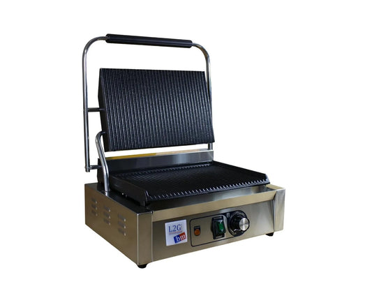 L2G, Grill L2 G, grill panini i croque- monsieur, 340 mm, 230 mm, profesjonalny, żeliwo