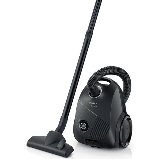 Bosch odkurzacz tradycyjny, Series 2 BGLS2BA1 Odkurzacz, 3, 5 l, 600 W, 80 dB, czarny, 8 m kabel